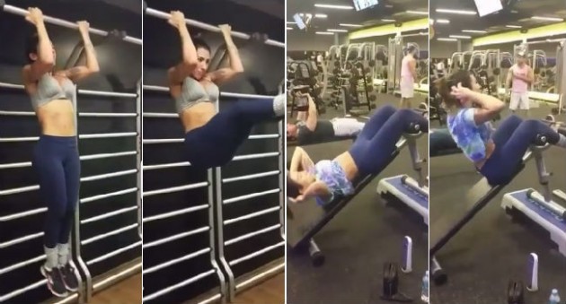 Foco nos abdominais no pós-gestação