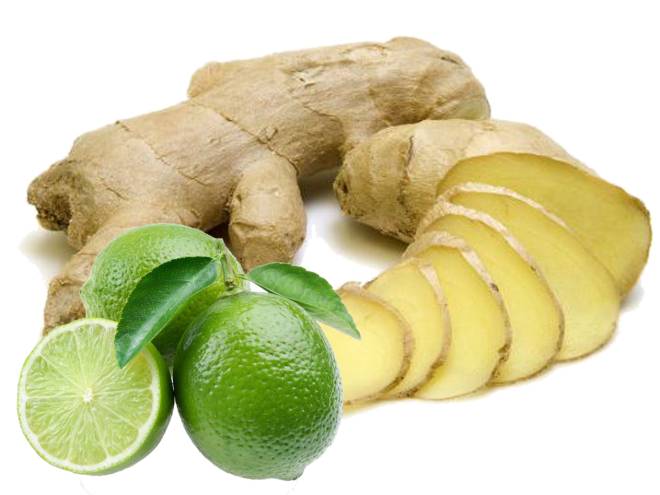 Misturar gengibre com limão é uma arma poderosa no combate à barriga saliente. Os dois aliementos se complementam se ingeridos conjuntamente. O limão promove uma faxina Detox no seu organismo, potencializando os efeitos do gengibre, que acelera o metabolismo e ajuda a queimar calorias.