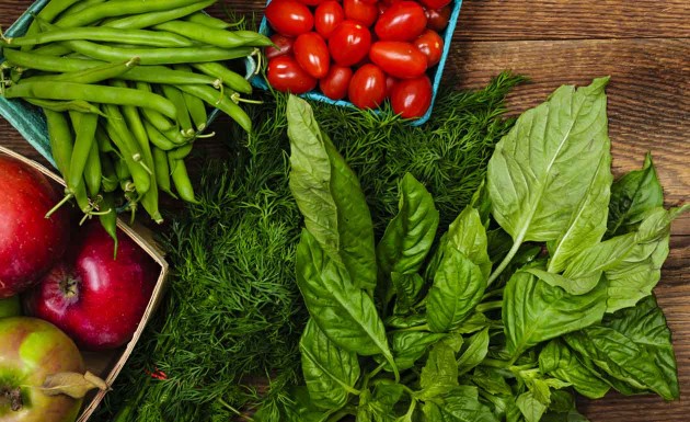 Ovolactovegetarianos podem conseguir ferro nas gemas dos ovos. Fontes vegetais de ferro incluem vegetais de folhas verdes, leguminosas cereais e tofu, o queijo de soja.