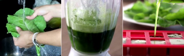 O gelo verde é o grande truque pra você ter sempre à mão uma boa bebida Detox