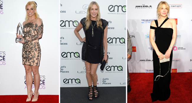 As atrolhadas Britney Spears, Daryl Hannah e a doidona Courtney Love recorreram à hipnose para perder quilos a mais.