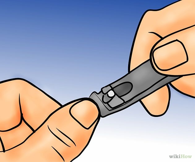 Para evitar que as unhas encravem, corte reto e nunca tire dos cantos.