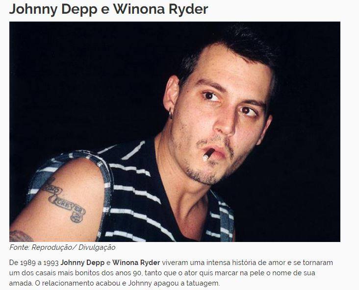 7 Celebridades que se arrependeram de ter feito tatuagem 7 Celebridades que se arrependeram de ter feito tatuagem