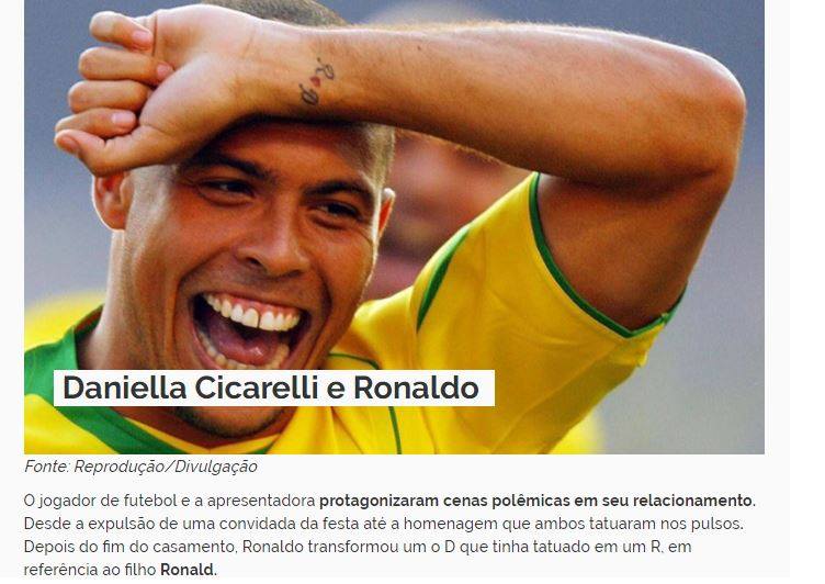 7 Celebridades que se arrependeram de ter feito tatuagem 7 Celebridades que se arrependeram de ter feito tatuagem